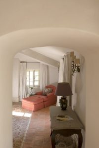 Chambre master de la Bastide Dalméran, maison de vacances
